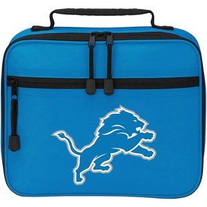 Licensed NFL "Cool Time" Lunch Kit Bag with removeable tray, Detroit Lions